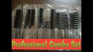 10 Professional combs and there useshairstylemakeup artistruchikasmakeover [upl. by Rheta247]