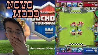 APK COM O NOVO MODO TOUCHDOWN DO CLASH ROYALE E DINHEIRO INFINITO [upl. by Terrel749]