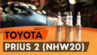 Så byter du tändstift på TOYOTA PRIUS 2 NHW20 AUTODOCLEKTION [upl. by Hesoj]