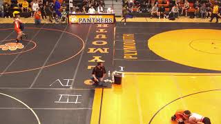 Plymouth High School vs Oostburg Mens Varsity Wrestling [upl. by Markiv1]