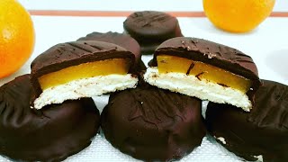 Jaffa Cakes sin azucar y sin harinaJaffa Cakes fara zahar si fara fainaJaffa cake recipe [upl. by Lobel]