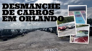 VENDA DE CARROS USADOS EM ORLANDO  FERRO VELHO DE CARROS [upl. by Mahda]