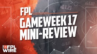 FPL Gameweek 17 MiniReview  The FPL Wire  Fantasy Premier League Tips 202324 [upl. by Eilama]