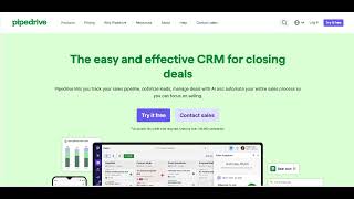 🔥 Pipedrive Review A UserFriendly CRM with Strong Sales Features but Some Limitations [upl. by Etnomaj]