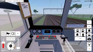 Roblox Trainways Western Line Express Arsenal to Alpha Junction [upl. by Htebasil870]