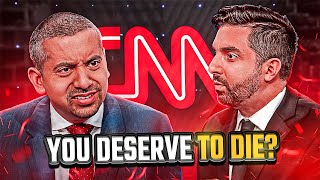 Insane Death Threat to Mehdi Hasan On CNN [upl. by Dion595]