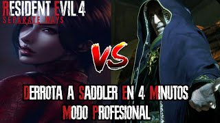 Derrota a Saddler en 4 Minutos Separate Ways Resident Evil 4 remake residentevil4remake re4remake [upl. by Hubble]