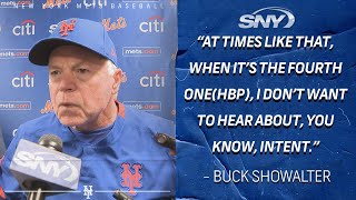 Buck Showalter on HBP that triggered benchesclearing incident Max Scherzer performance [upl. by Dowd]