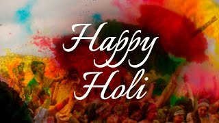 Happy Holi Greetings Happy Holi Wish Message Video Whatsapp video E card [upl. by Slavin223]