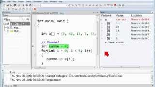 S04B Array summieren Maximum bestimmen [upl. by Annauj]