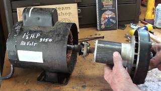 Replacing Electric Motor Bearings Tips 468 tubalcain [upl. by Aivatra540]