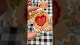 Gingerbread man cookies cookieschristmas [upl. by Ilowell117]