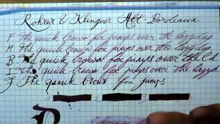 Inkcyclopedia Rohrer amp Klingner Alt Bordeaux [upl. by Alleul541]