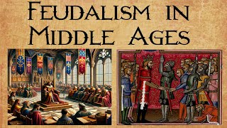 Feudal system during the Middle Ages What was Feudalism Feudalism in Medieval Europe [upl. by Karlens]