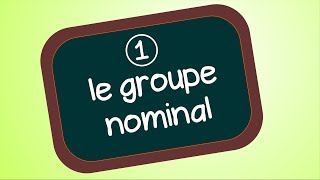 Le groupe nominal [upl. by Wat711]