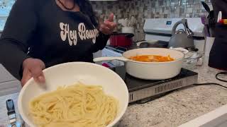 Quick amp Easy Shrimp Pasta with Vodka Sauce 😋 [upl. by Gnirps]