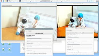 Control Raspberry Pi Cameras with GUI brightness Contrast ExposureValue Saturation amp Sharpness [upl. by Galvin]