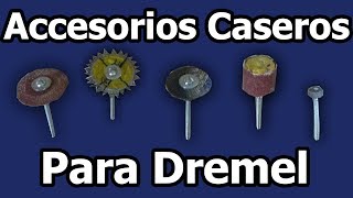 Como Hacer Accesorios Caseros Para Dremel [upl. by Eanil578]