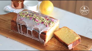 Super Moist Lemon Semolina Cake Recipe [upl. by Nolram]