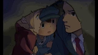 Professor Layton vs Ace Attorney  100 Walkthrough  Part 47 Fire Pit Mechanism [upl. by Leiso958]