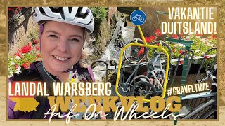 VAKANTIE🇩🇪 LANDAL WARSBERG SAARBURG DUITSLAND GERMANY CYCLING MTB・VLOG 146  Aaf on Wheels © [upl. by Dam323]