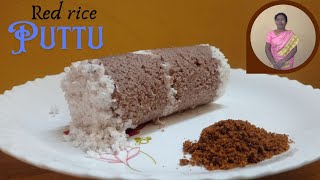 சிகப்பு அரிசி புட்டு  Red Rice Puttu Recipe Tamil  AR Samayal  AR Creation [upl. by Jack294]