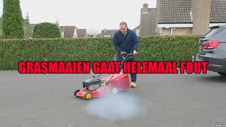 Grasmaaien gaat helemaal FOUT I Frans Bauer [upl. by Cerracchio608]