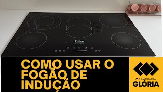 PASSO A PASSO DE COMO USAR O FOGÃO DE INDUÇÃO [upl. by Edorej98]