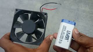 battery motor fan [upl. by Parlin151]