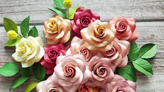 Quilling Rose Tutorial quilling3d handmadeflower [upl. by Natale]