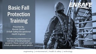 Basic Fall Protection Training [upl. by Ardnatal]