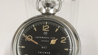 Ingersoll Triumph pocket watch [upl. by Trelu]