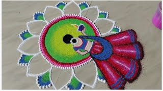 Easy Beautiful Girl Rangoli Diwali Rangoli 2023  Best Diwali Rangoli 2023  Ladies Rangoli Designs [upl. by Slosberg]