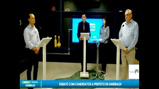 Debate entre Sérgio Chesini  PP e Antônio Cettolin MDB nas eleições de Garibaldi  RS [upl. by Annovoj331]