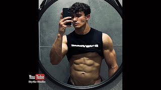 Fitness Model Bodybuilding Body Update Posing Mattia Patrizi Styrke Studio [upl. by Gerianne]