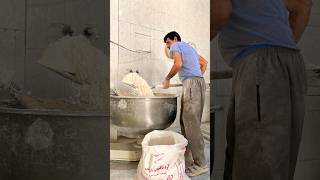 How making dough in bakery breadrecipe doughrecipe dough [upl. by Yleen]