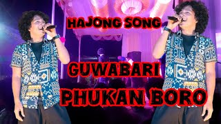 phukan boro hajong song singing ARBIN FF [upl. by Qulllon]