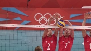 Volleyball Mens Preliminary  Pool A  Great Britain v Italy Replay  London 2012 Olympic Games [upl. by Acilgna]