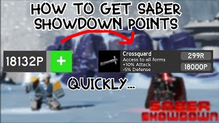 How To Get Loads Of Currency In Saber Showdown Roblox [upl. by Genevieve]