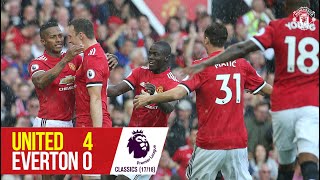 Manchester United 40 Everton 1718  Premier League Classics  Manchester United [upl. by Greenman]