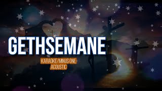 Gethsemane Minus OneKaraoke  Claire Ryan Crosby Arrangement  Acoustic [upl. by Rutledge]