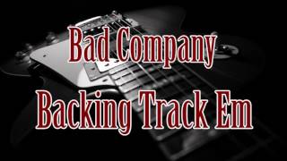 Bad Company Bad Company Backing Track [upl. by Rinum]