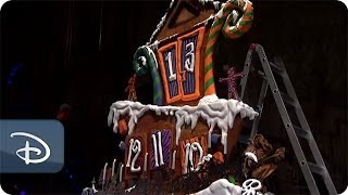 Haunted Mansion Holiday Gingerbread House  Disneyland Resort [upl. by Avin537]