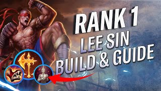 RANK 1 LEE SIN JUNGLE GUIDE amp BUILD  Patch 44  RiftGuides  WildRift [upl. by Nebe]