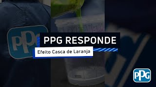 PPG Refinish Responde 12  Efeito Casca de Laranja [upl. by Yreffej674]