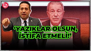 AKP’li Hulusi Akar’ın mikrofon skandalına Ali Mahir Başarır’dan flaş çıkış [upl. by Annaiv]