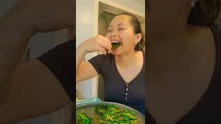 KALE CHIPS MUKBANG [upl. by Nairehs]