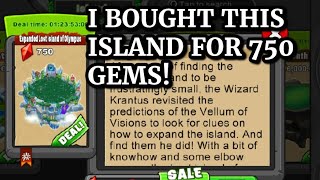 I GOT THE EXPANDED LOST ISLAND OF OLYMPUS DragonVale [upl. by Dorisa801]