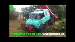 Unimog U900 406 145 Off road amp paddock mowing [upl. by Naus519]