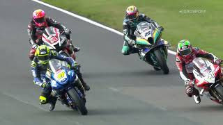 2024 Bennetts British Superbike Championship RD9 Oulton Park Race 1 highlights [upl. by Pascha]